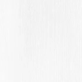 A close-up of a white textured surface with subtle vertical striations and fine grain.